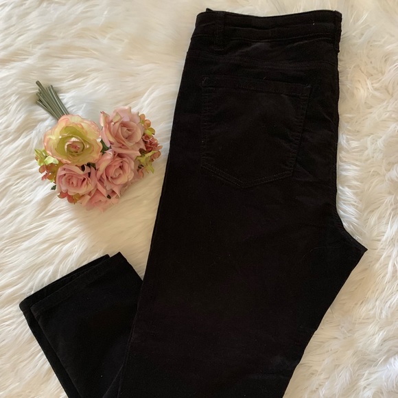 Libby Edelman velvet skinny pants - Picture 2 of 8